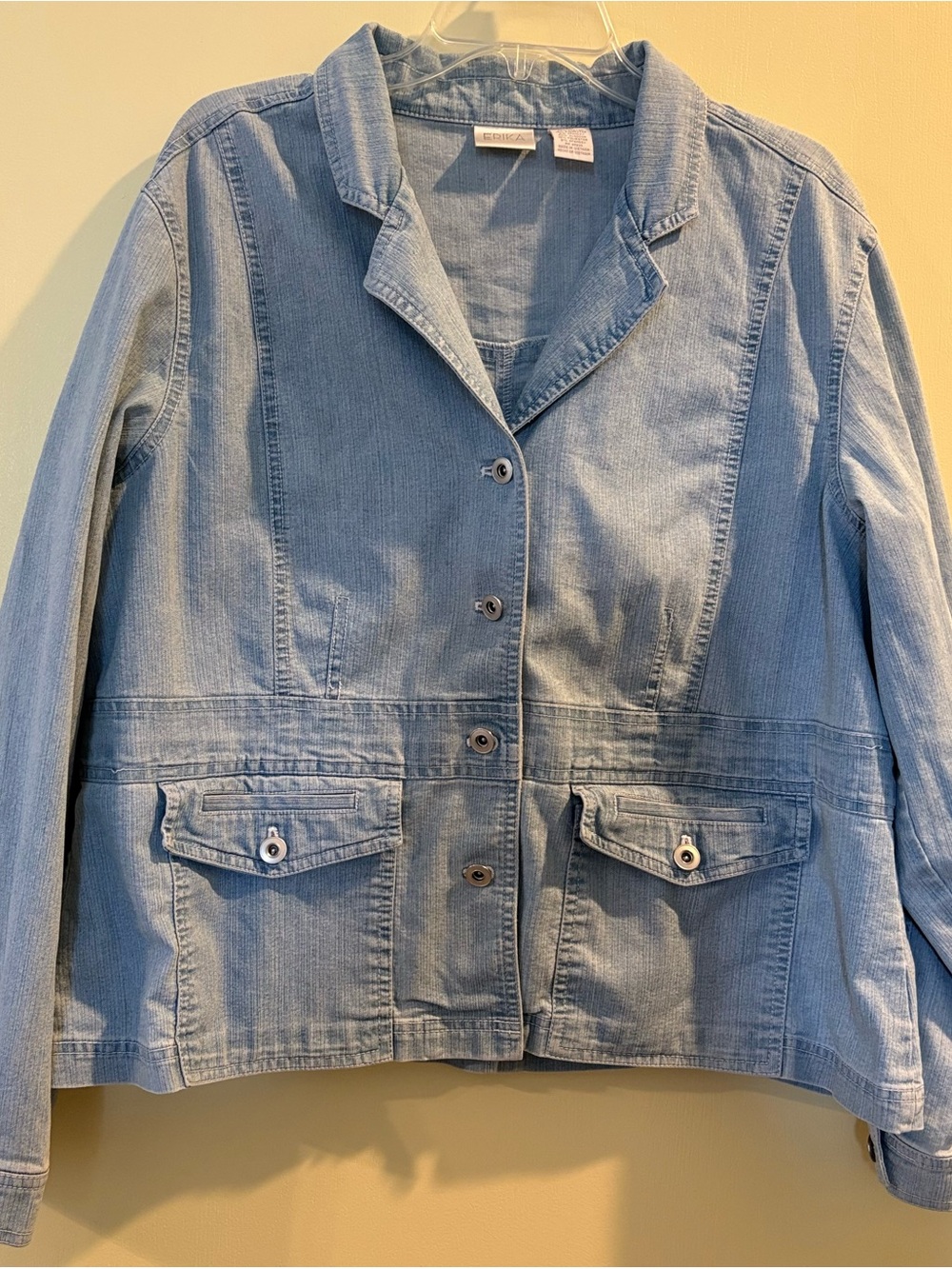 Erika Light Blue Denim Jean Jacket
